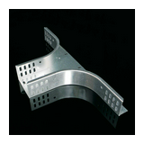 Kábeltálca T-elágazóidom vízszintes 110mm 400mm-sz/leág szalaghorganyzott acél OH KOPOS